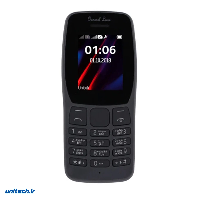 گوشی موبایل جنرال لوکس مدل 110 دو سیم کارت ظرفیت چهار مگابایت3